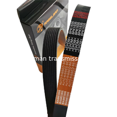 Para correa de ventilador de excavadora CAT modelo 320D, correa trapezoidal dentada de calidad 12PK1850 EPDM 100000km, correa trapezoidal acanalada