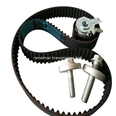 Kit de correa de distribución de goma Gates de calidad, kit de correa de distribución OEM 7701477028 123RU27 para Renault, correa de motor automático, correas Ramelman