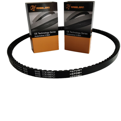 Adecuado para el modelo de excavadora HITACHI 300-3, correa de ventilador 17X1200Li, correa continental, correa trapezoidal dentada Ramelman