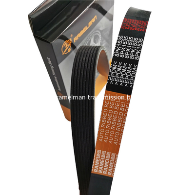 Para correa de ventilador de excavadora CAT modelo 320D, correa trapezoidal dentada de calidad 12PK1850 EPDM 100000km, correa trapezoidal acanalada